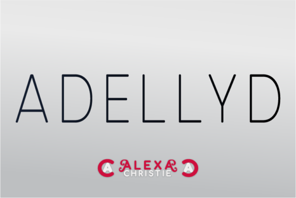 Adellyd: A Minimalist Sans Serif for Modern Design