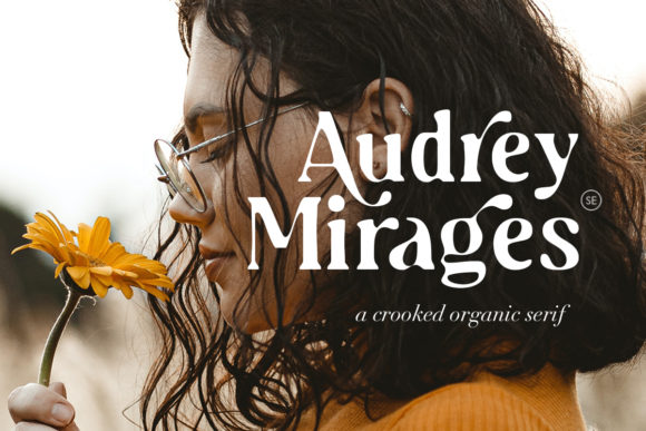 Audrey Mirages: The Serif Font for Scroll-Stopping Designs
