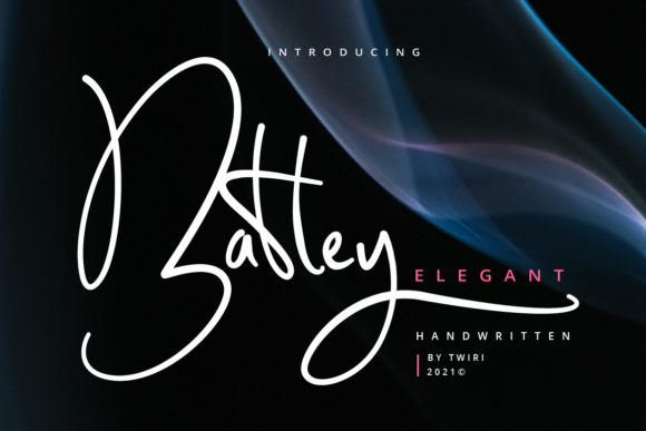 Batley Font: A Designer's Take on Elegant Handwritten Typography