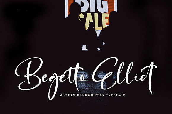 Begetto Elliot: The Elegant Handwritten Font for Crafters