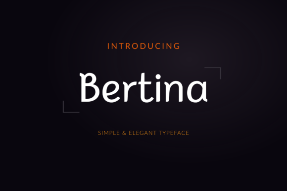 Bertina: A Clean, Confident Font for Campaigns