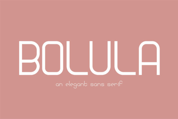 Bolula: A Modern Sans Serif for Editorial Design