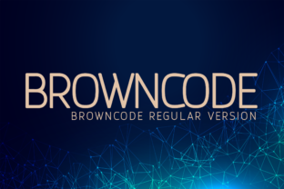Browncode: A Modern Sans Serif Font for Digital Design