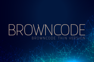 Browncode Thin: A Font for Clarity and Style