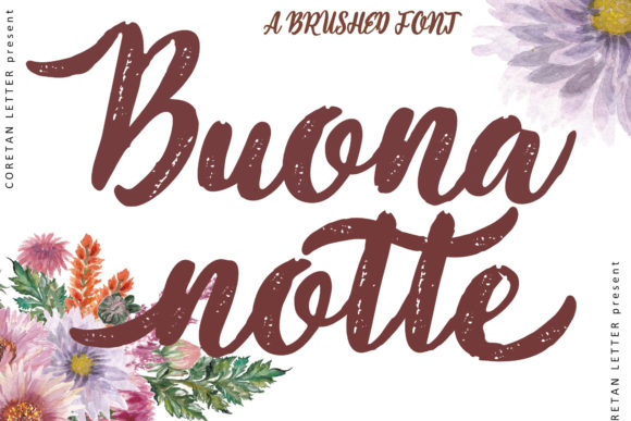 Buonanotte: The Handwritten Font for Elegant Branding