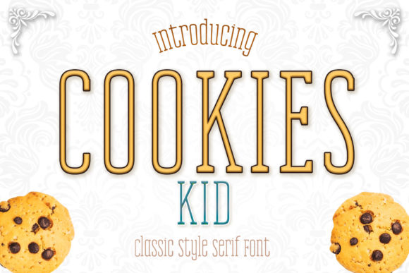 Cookies Kid: A Refined Serif Font for Editorial Design