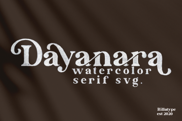 Dayanara: A Refined Serif Font for Editorial Elegance