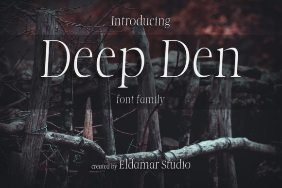Deep Den: The Serif Font for Scroll-Stopping Marketing