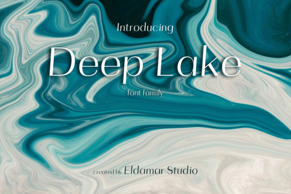 Deep Lake: A Clean Sans Serif Font for Polished Branding