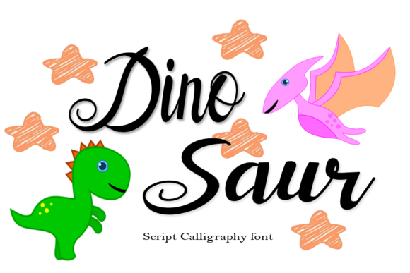 Dino Saur Font Review: A Delicate Handwritten Typeface for Branding