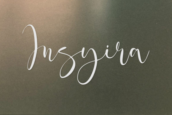Insyira Font Review: A Dainty Script for Elegant Branding