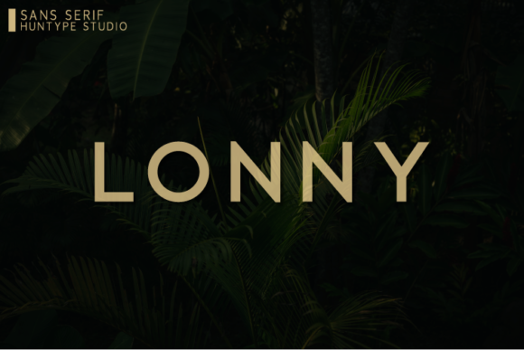 Lonny: A Premium Sans Serif Font for Modern Web Design