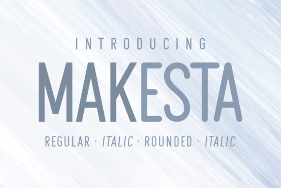 Makesta: A Versatile Sans Serif Font