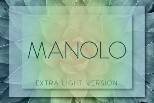 Manolo Extra Light: The Typeface for Clear Campaigns