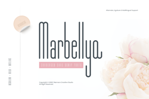 Marbellya: A Simple, Elegant Sans Serif