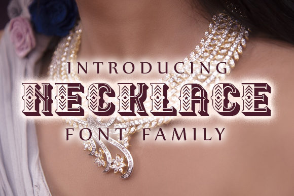 Necklace Font: Elevate Your Brand with Elegant Typography