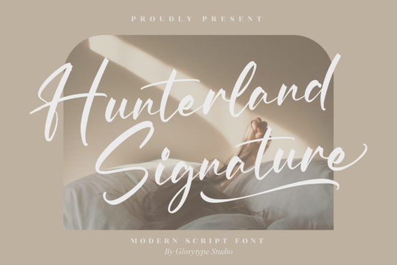 Refining Editorial Mood with the Hunterland Signature Typeface