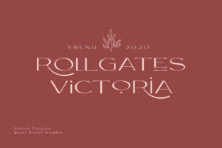 Rollgates Victoria: A Font for Creative Makers