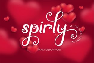 Spirly: The Decorative Font That Elevates Campaign Headlines