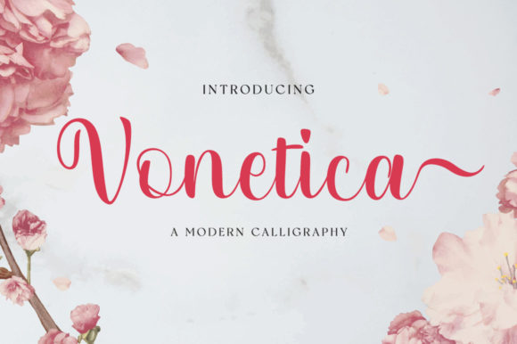 Vonetica: An Elegant Script Font for Modern Branding