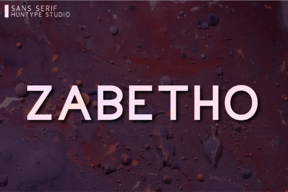 Zabetho: A Font for Polished Branding